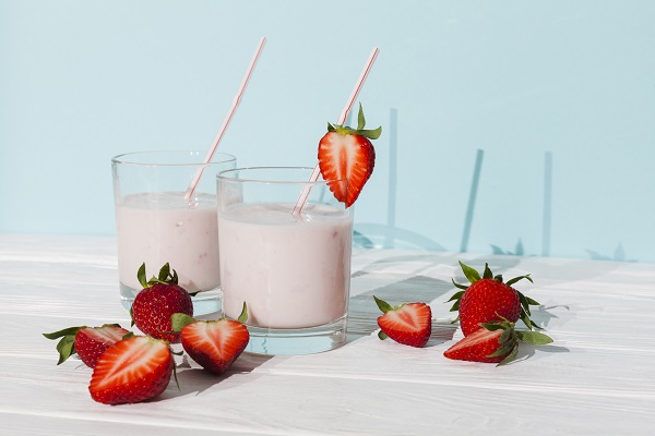 Jahodový smoothie